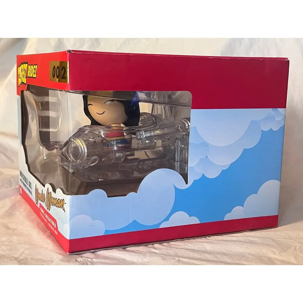 Funko Dorbz Ridez: DC Universe - Invisible Jet With Wonder Woman #002